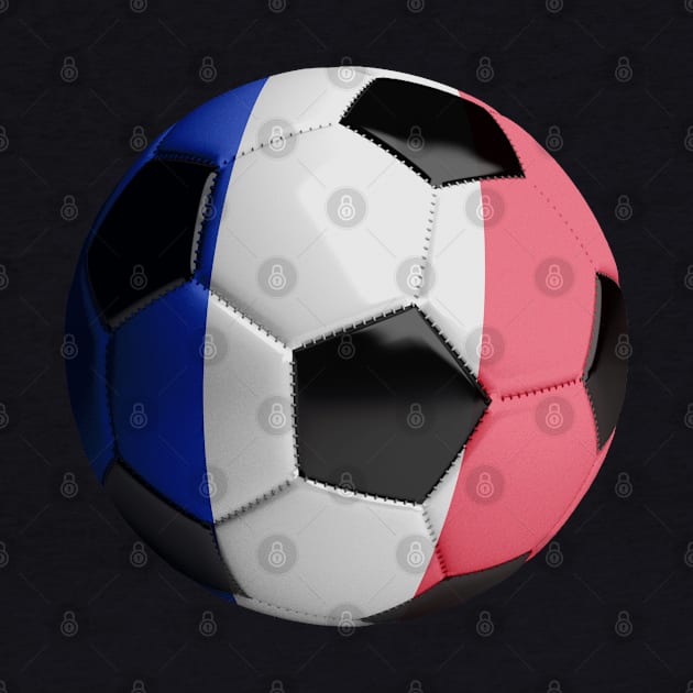 France Soccer Ball by reapolo